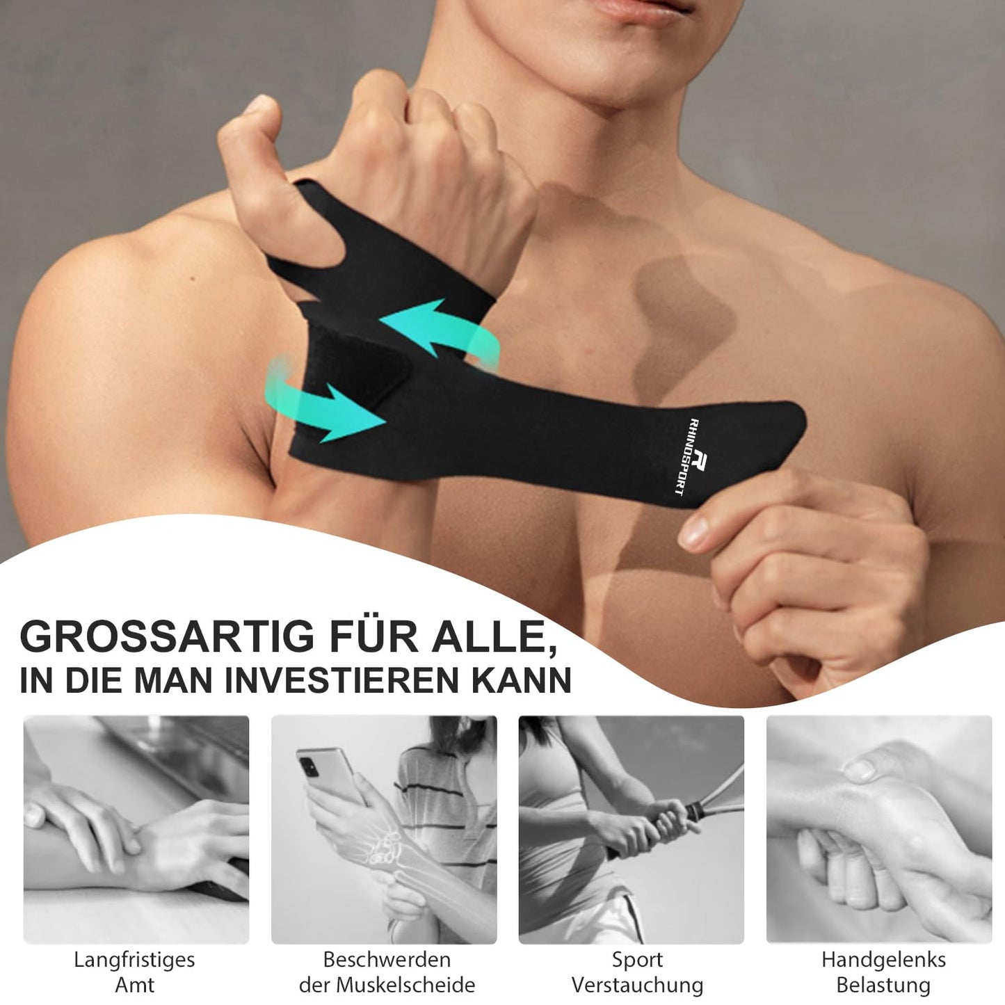 Wrist Bandages Wrist Support Wrist Wraps One Set