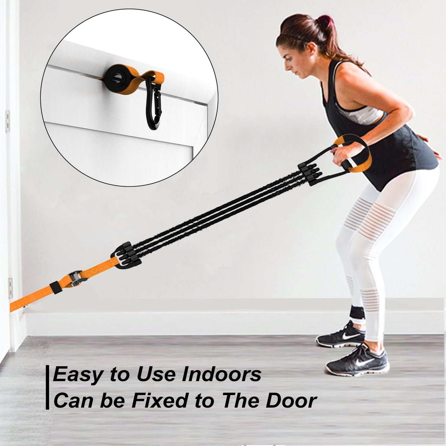 RHINOSPORT Door Anchor for Resistance Bands Door Hook
