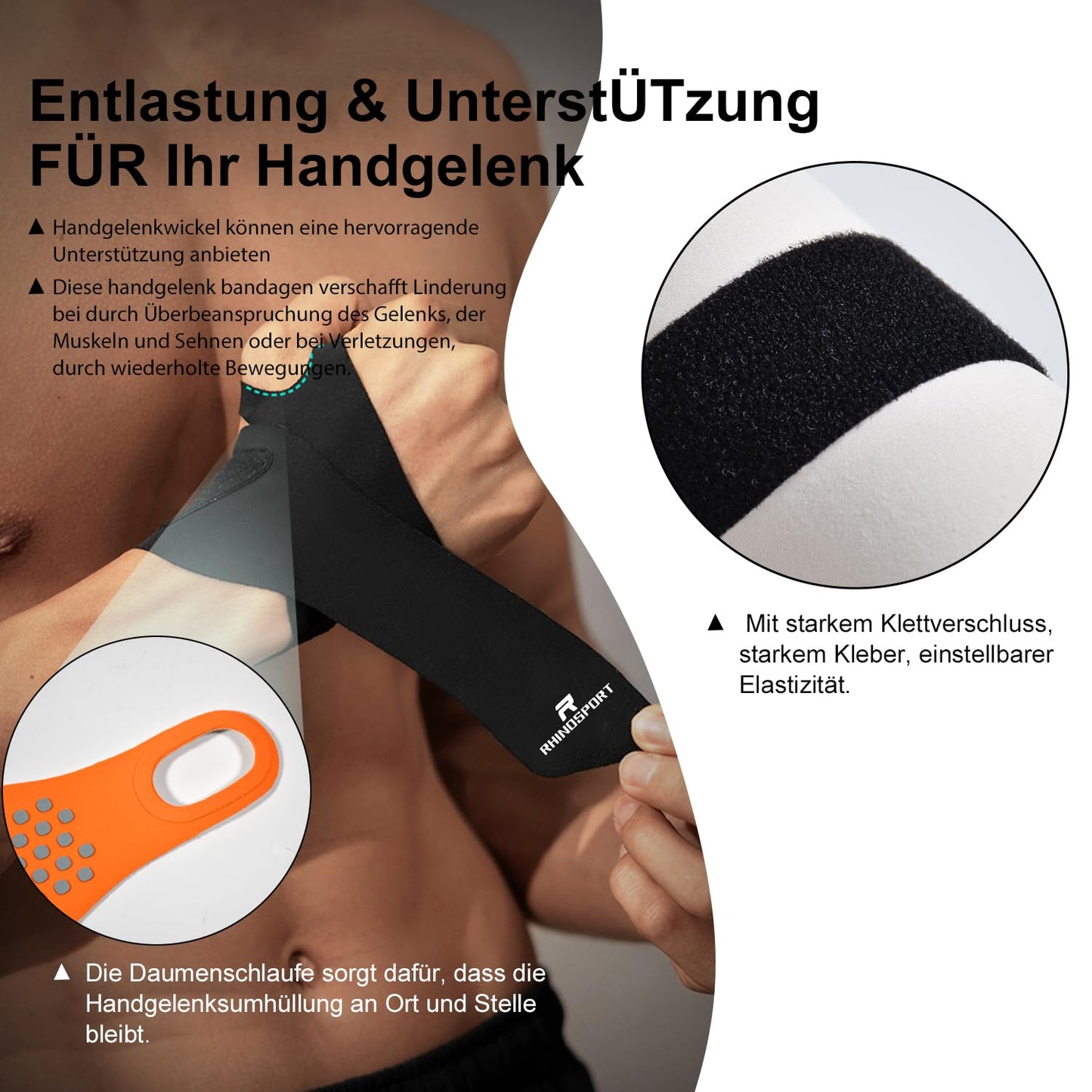 Wrist Bandages Wrist Support Wrist Wraps One Set