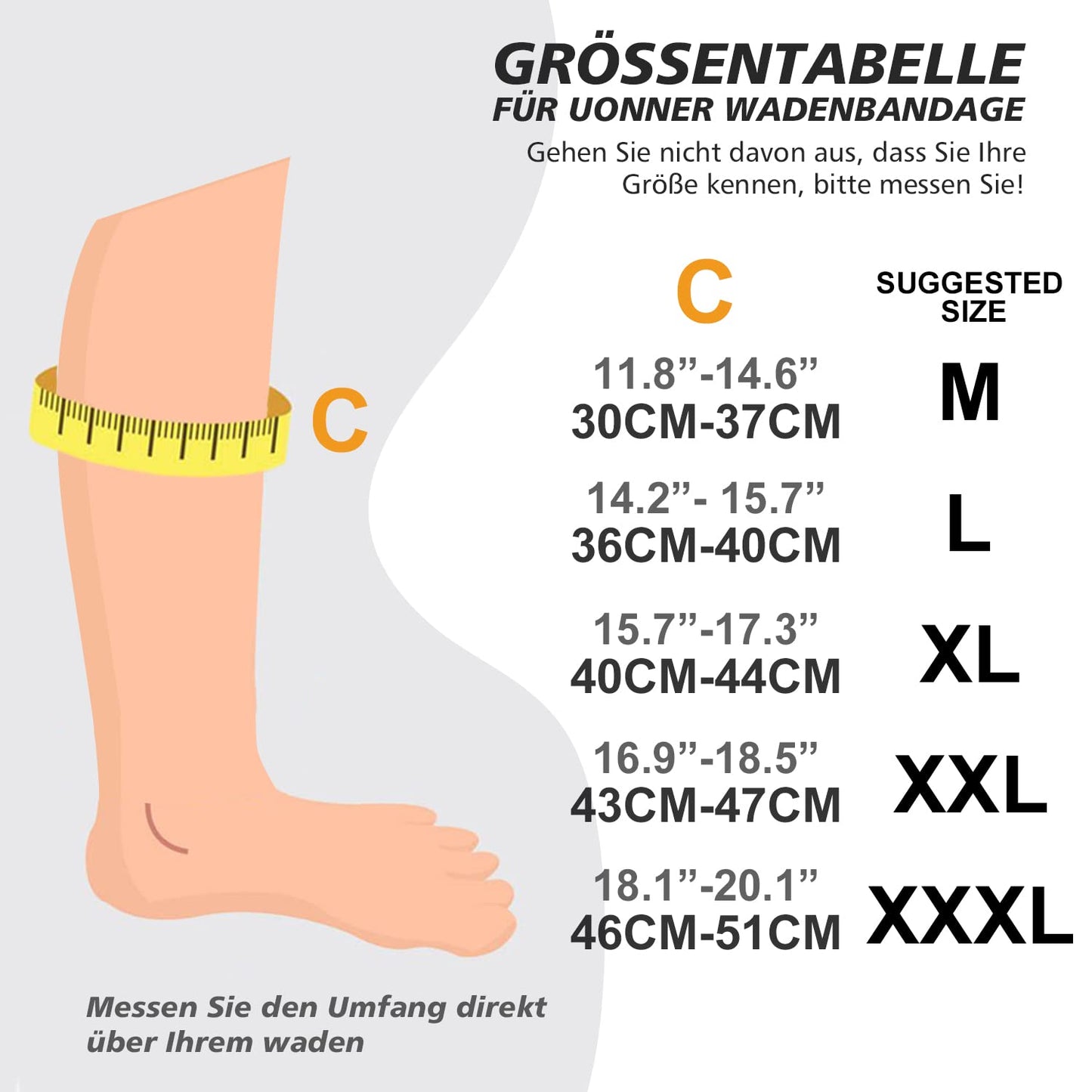 Medical Calf Compression Stockings 20-30mmhg Socks Sleeve