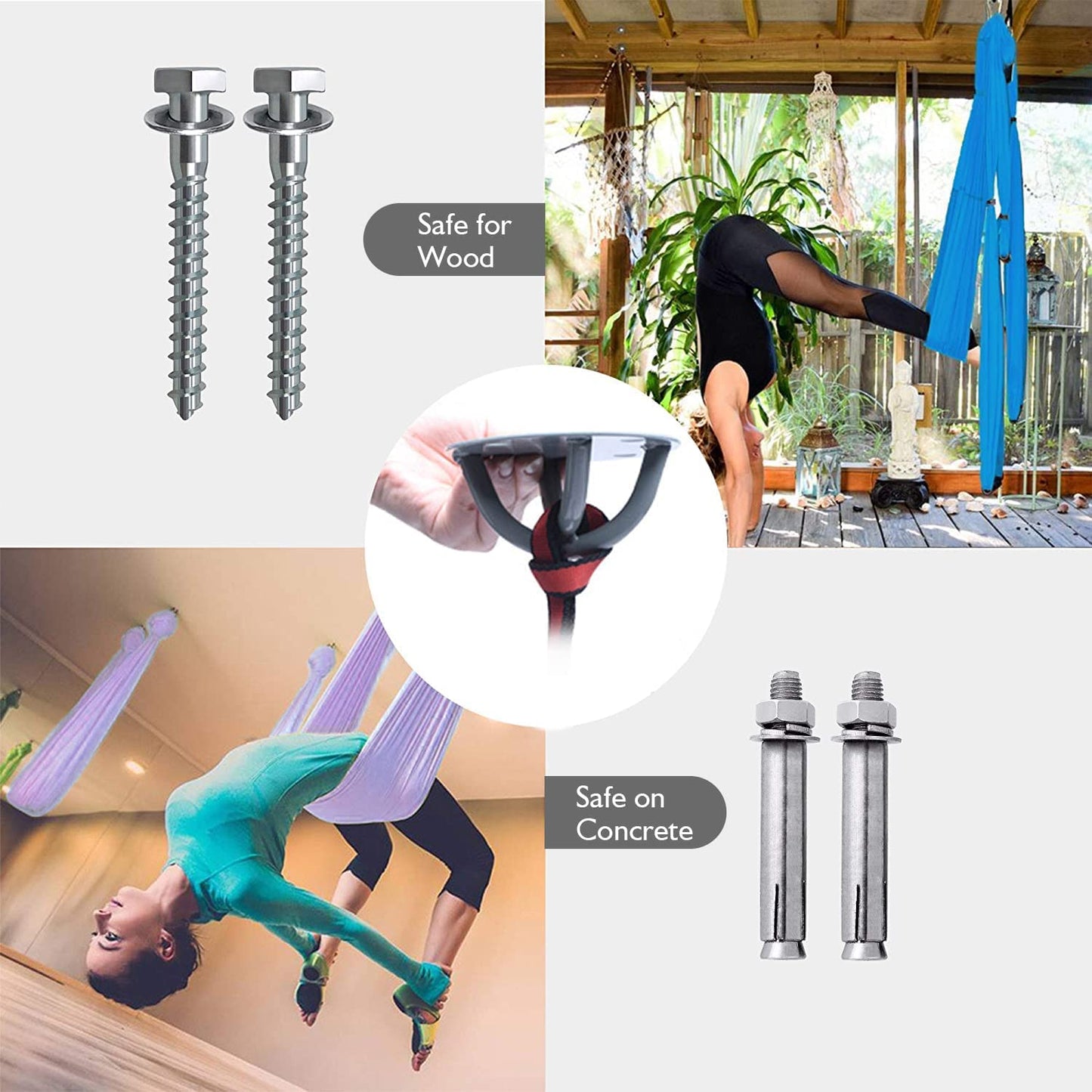 Anchor Wall Ceiling Mount Bracket for Gym&Home