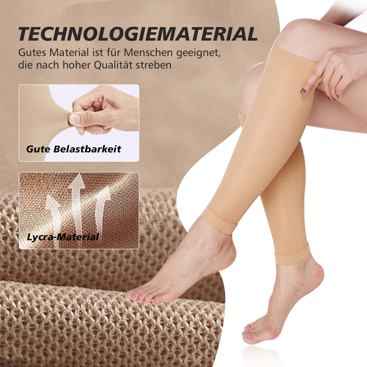 Medical Calf Compression Stockings 20-30mmhg Socks Sleeve