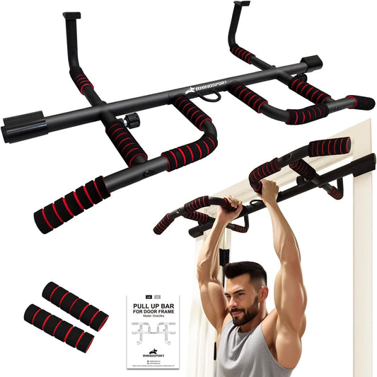 RHINOSPORT Pull Up Bar for Doorway ONE-ULTRA Doors 65-92cm