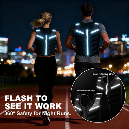 Weighted Vest for Men & Women, 10lb,15lb,20lb