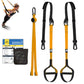 Sling Trainer Set with Door Anchor Adjustable Fitness Home